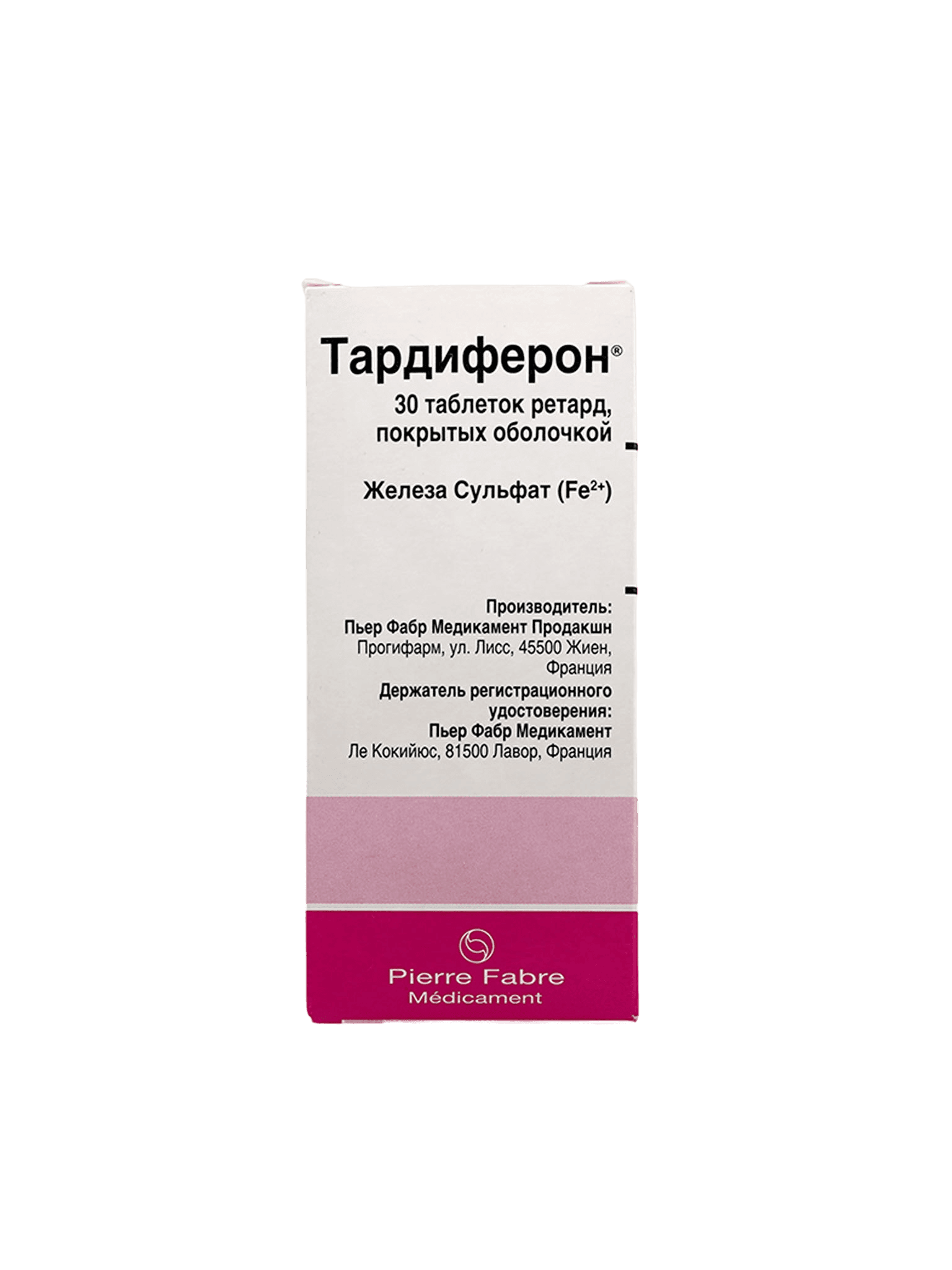 Тардиферон, 80 мг, таб. ретард, №30