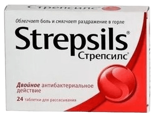 Стрепсилс Оригинальный, таб. №24