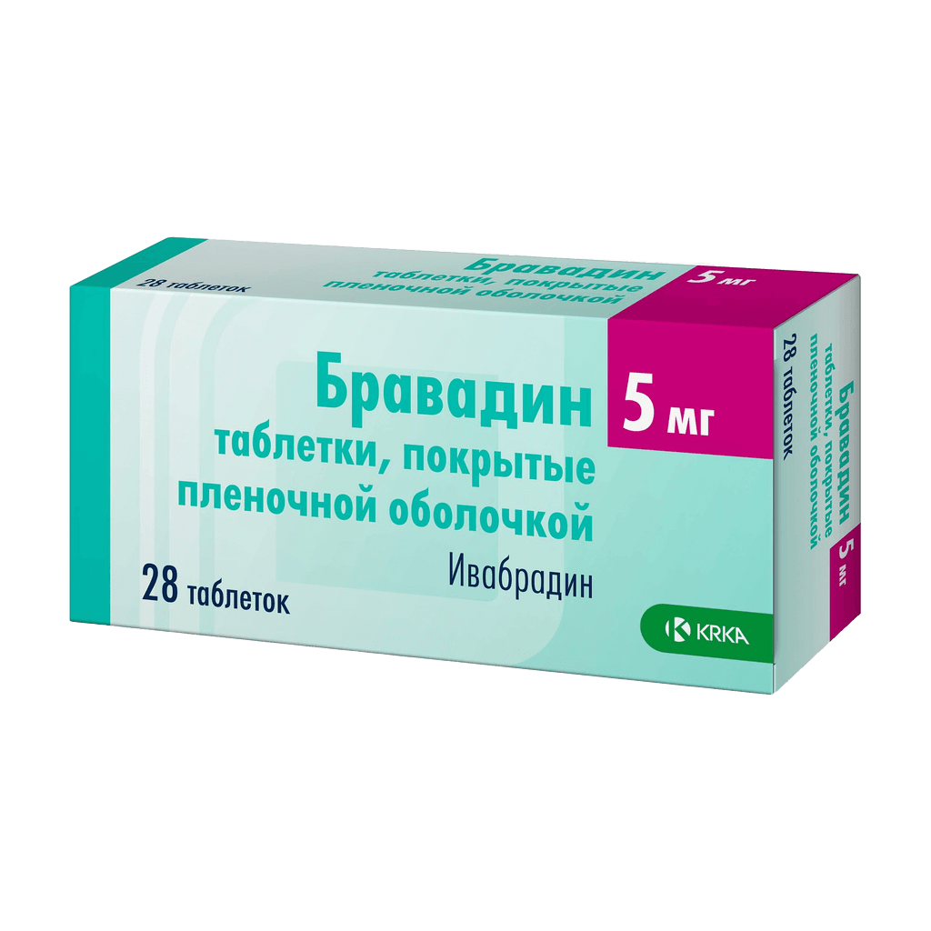 Бравадин, 5 мг, таб. №14