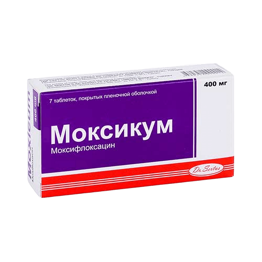 Моксикум, 400 мг, таб. №7