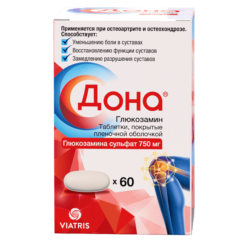 Дона, 750 мг, таб. №60