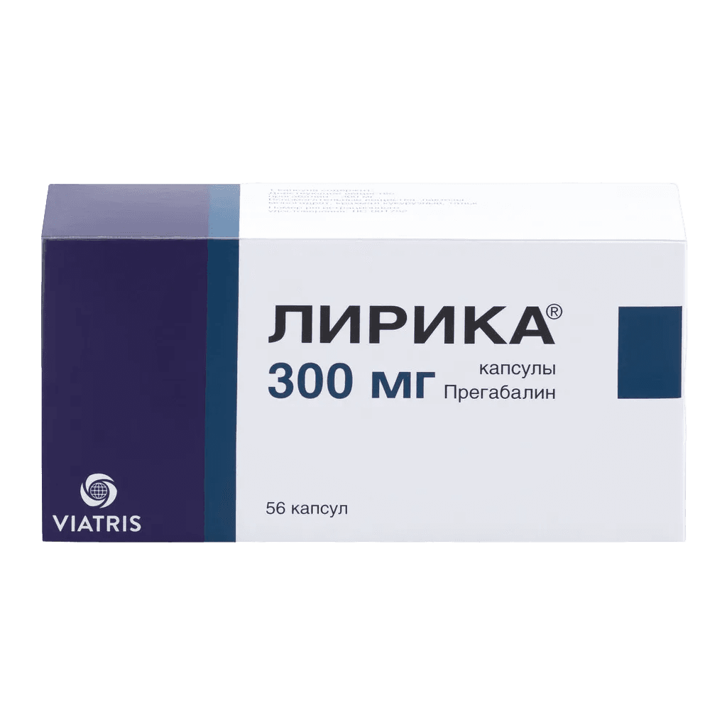 Лирика, 300 мг, капс. №56