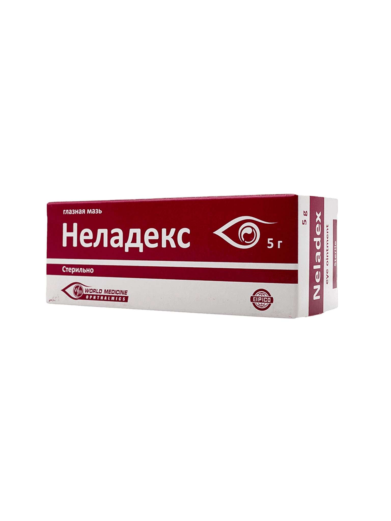 Неладекс, 5 г, мазь глаз.