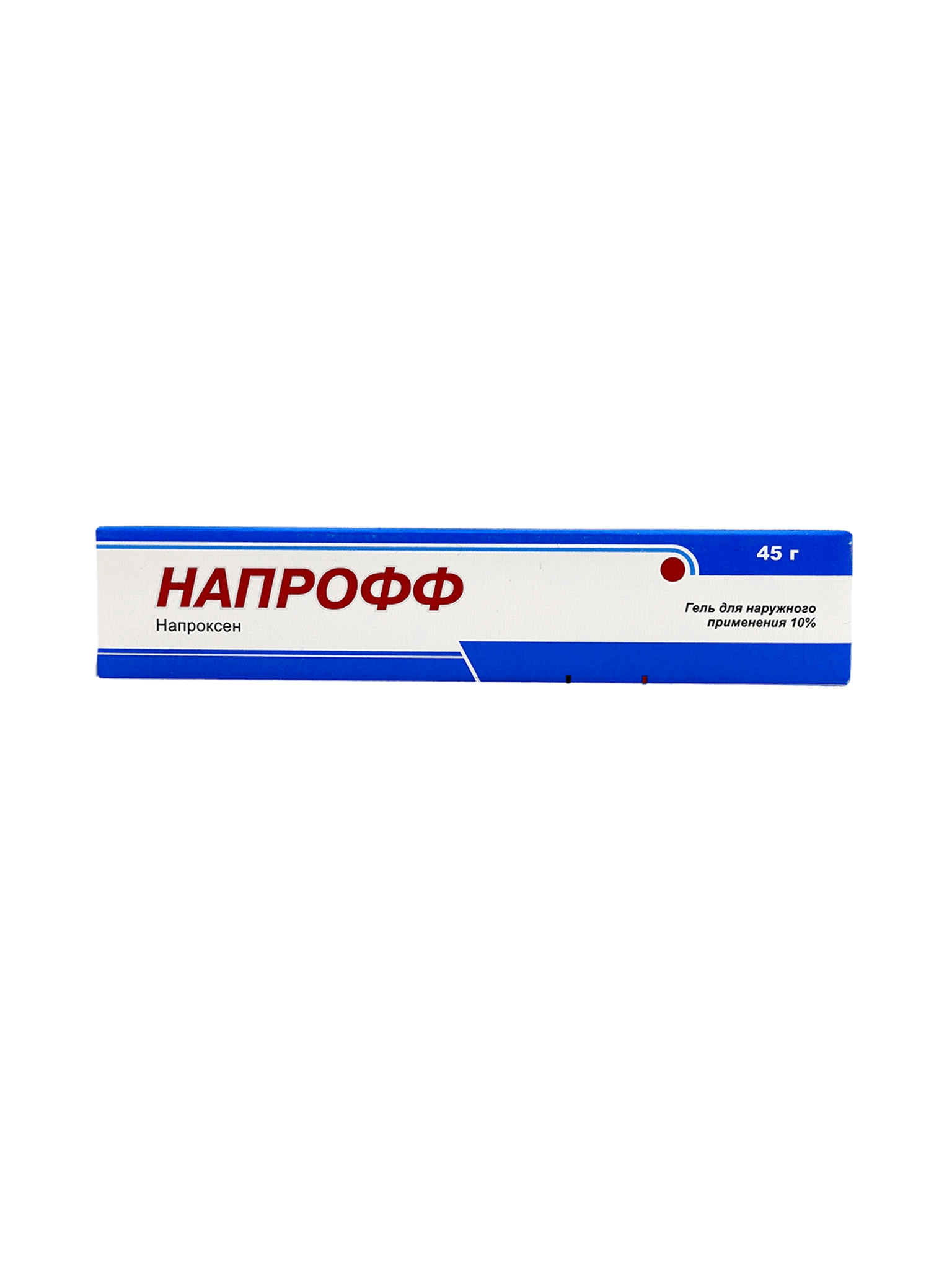 Напрофф, 10%, 45 г, гель