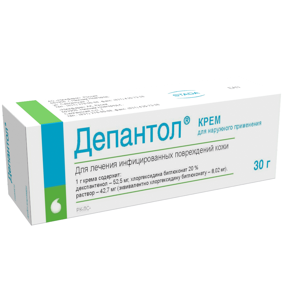 Депантол, 30 г, крем