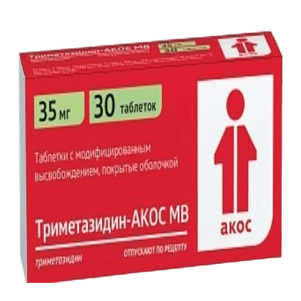 Триметазидин-Акос МВ, 35 мг, таб. №30