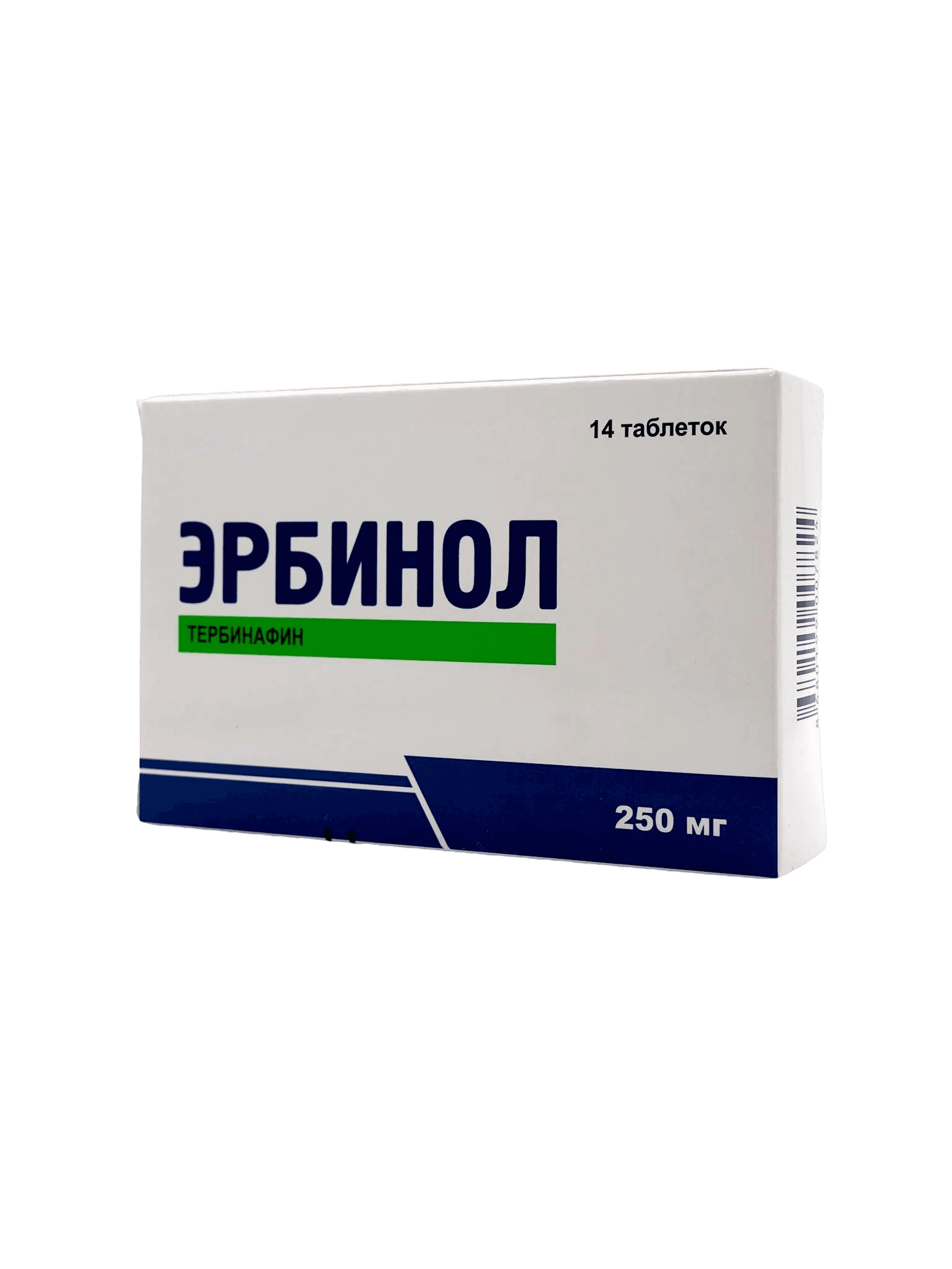 Эрбинол, 250 мг, таб. №14