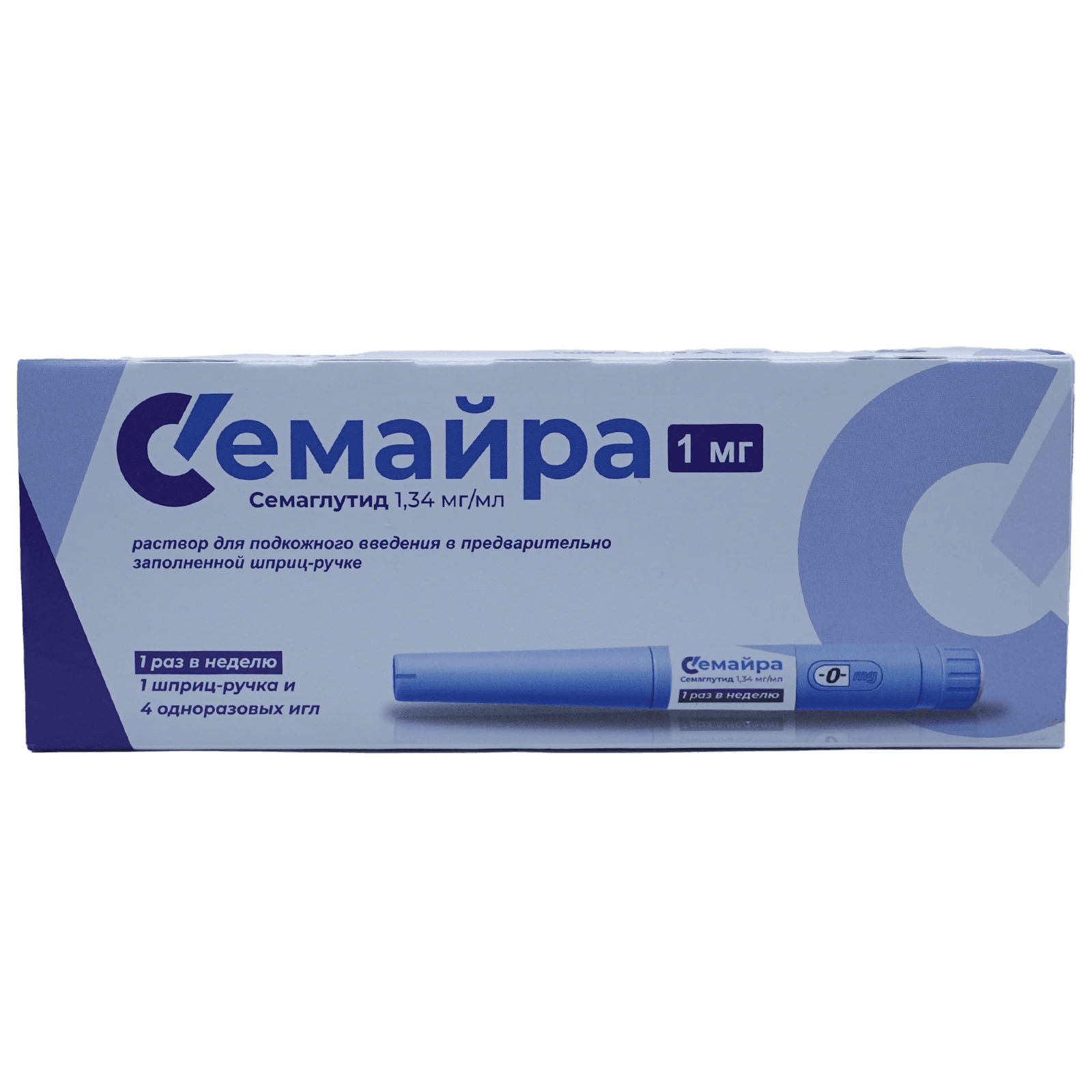 Семайра, 1 мг, шприц-ручке, №1