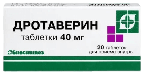 Дротаверин-Лекхим, 0,04 г, таб. №30