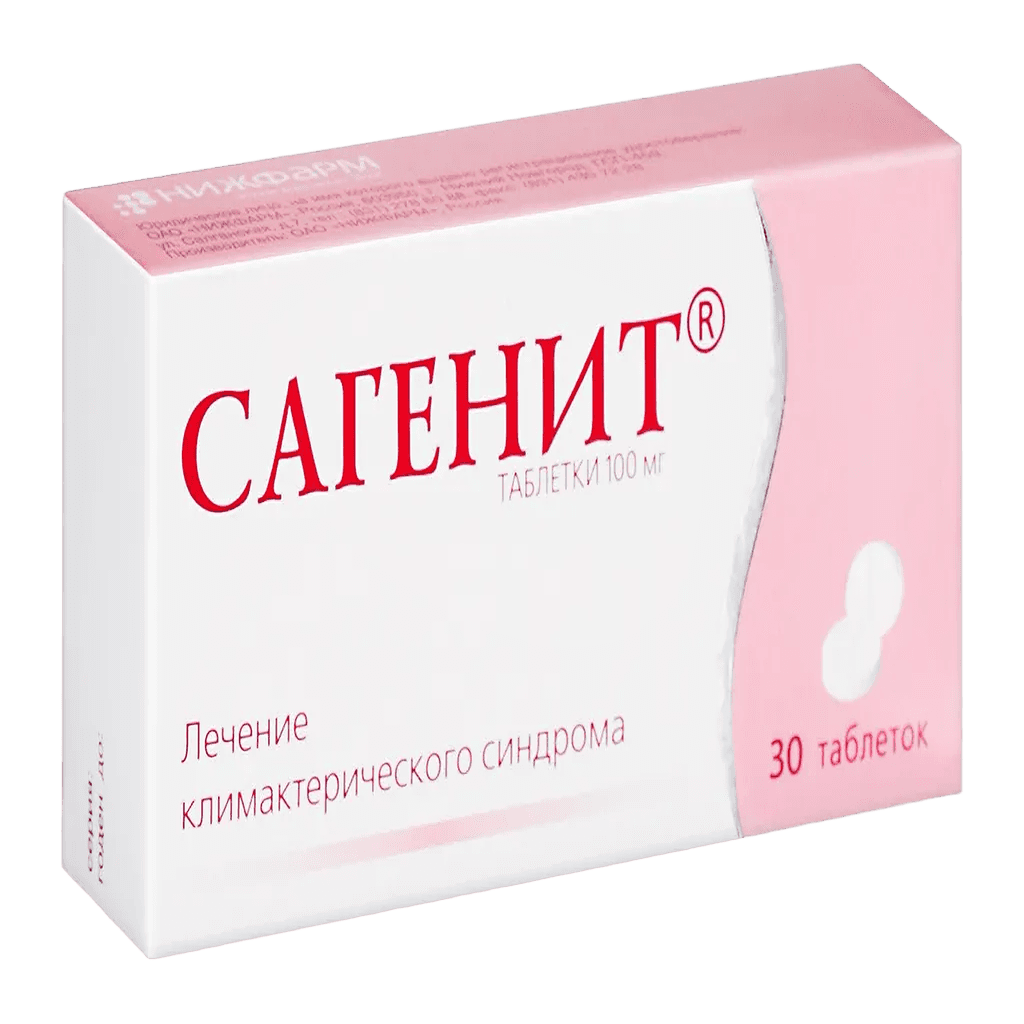 Сагенит, 100 мг, таб. №30
