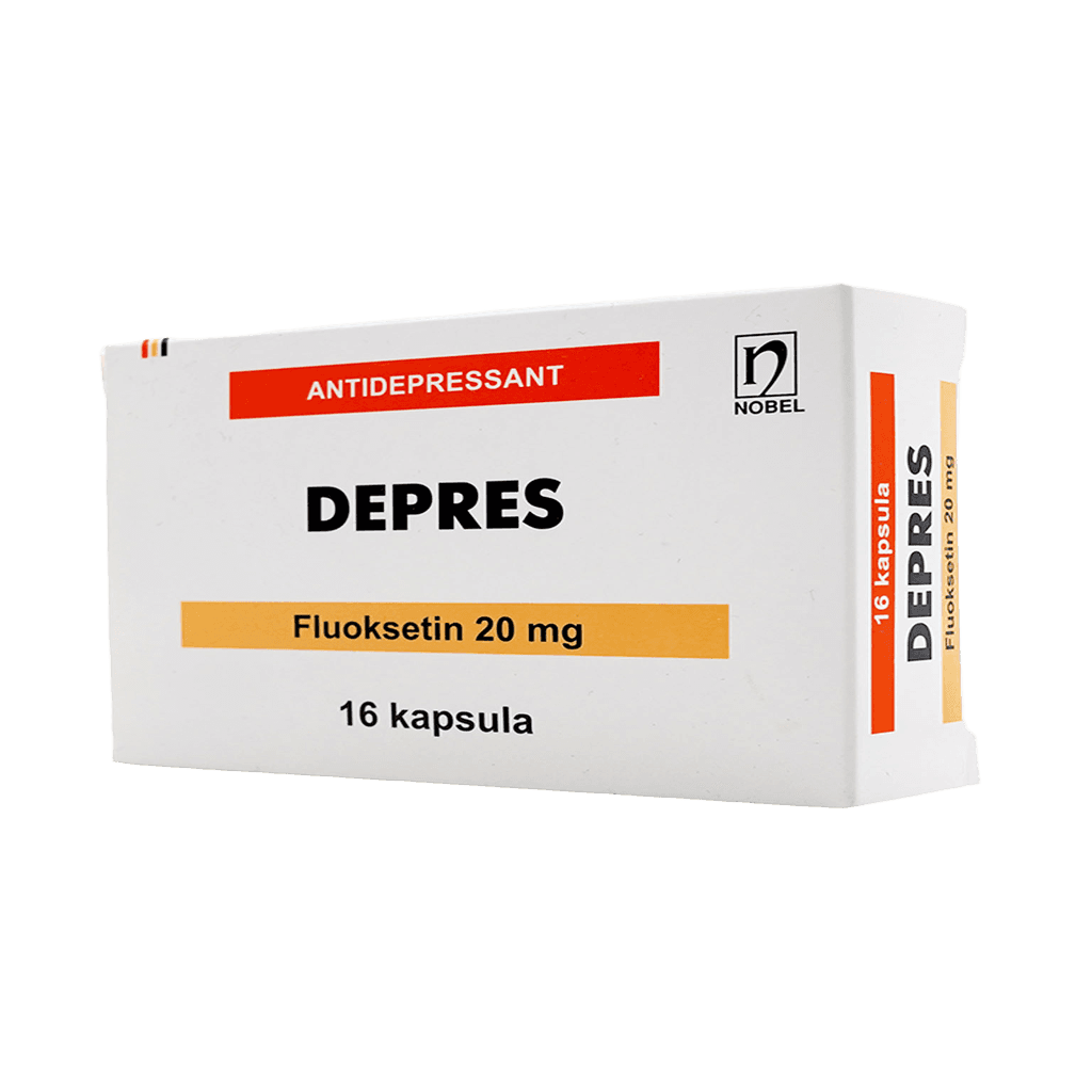 Депрес, 20 мг, капс. №16