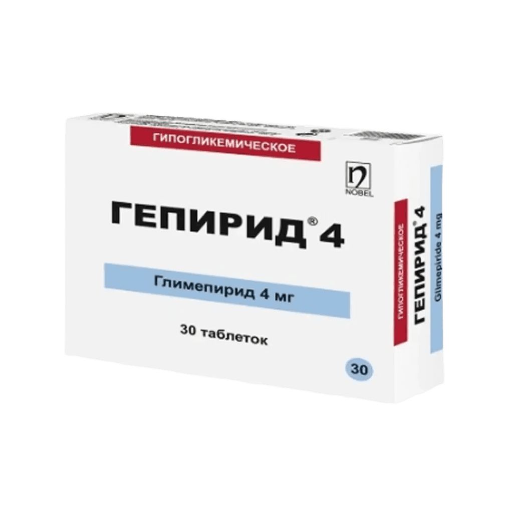 Гепирид, 4 мг, таб. №30