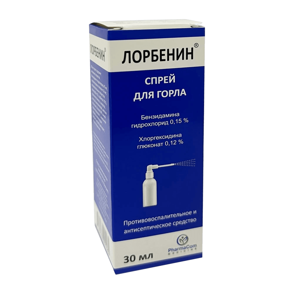 Лорбенин, 30 мл, спрей