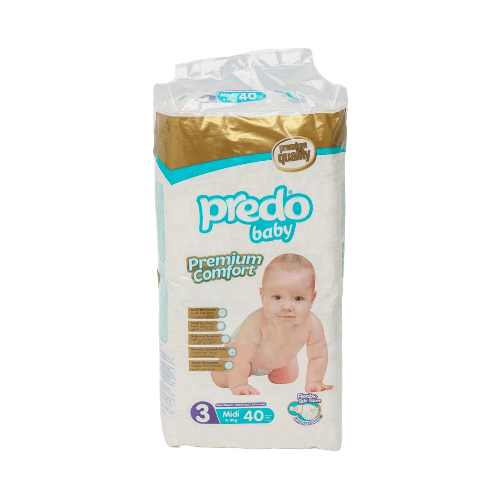Подгузники дет. Predo Baby Premium Comfort, раз. 3, №40