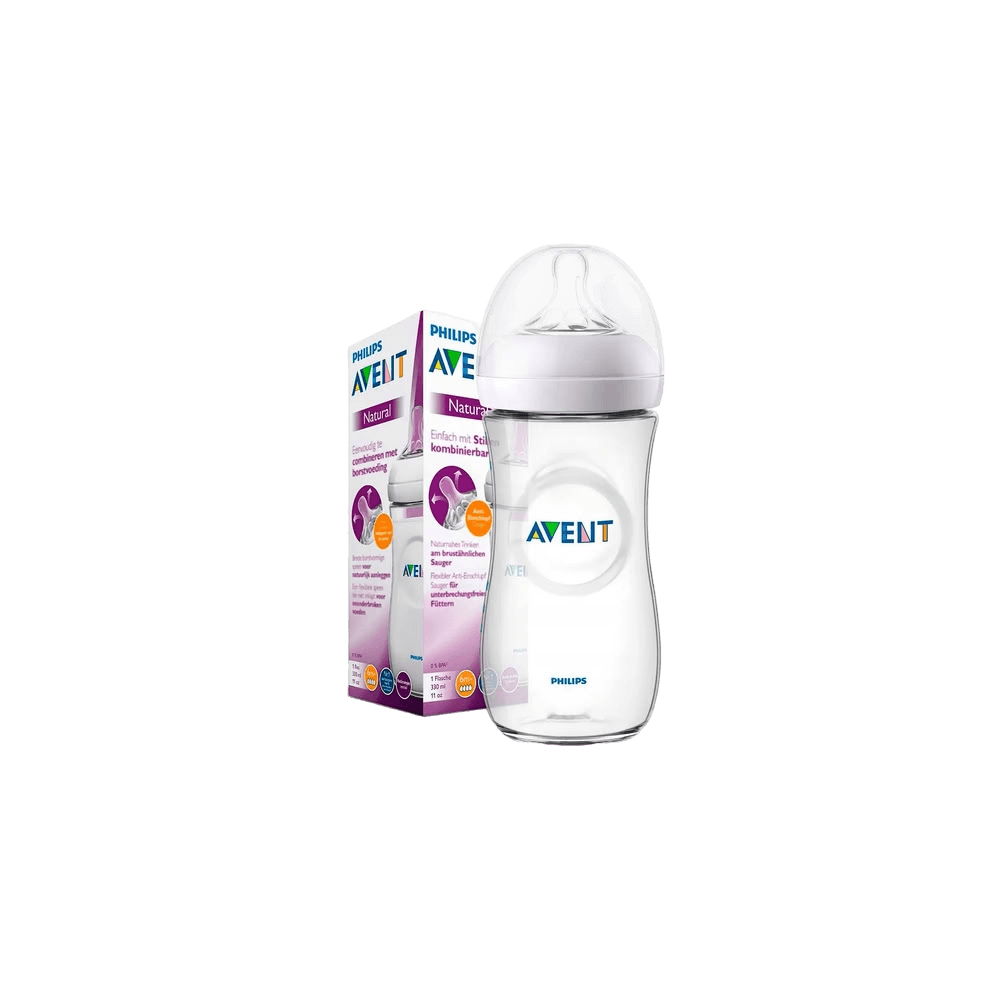 Бутылочка Philips Avent Natural 6 м+, 330 мл, №1 (SCF 036/17)