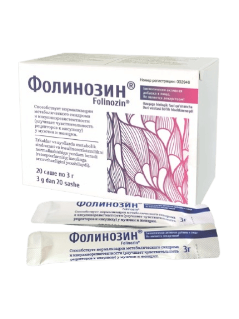 Фолинозин, 3 г, пакетики №20
