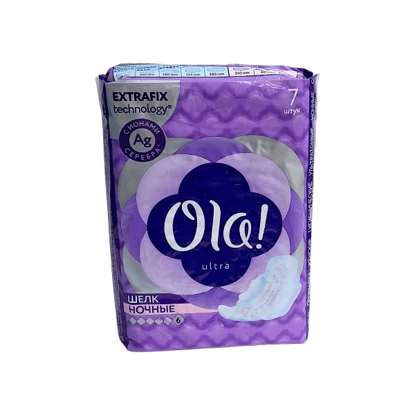 Прокладки гиг. Ola Ultra Night, №7 (шелк)