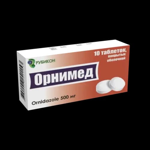 Орнимед, 500 мг, таб. №10