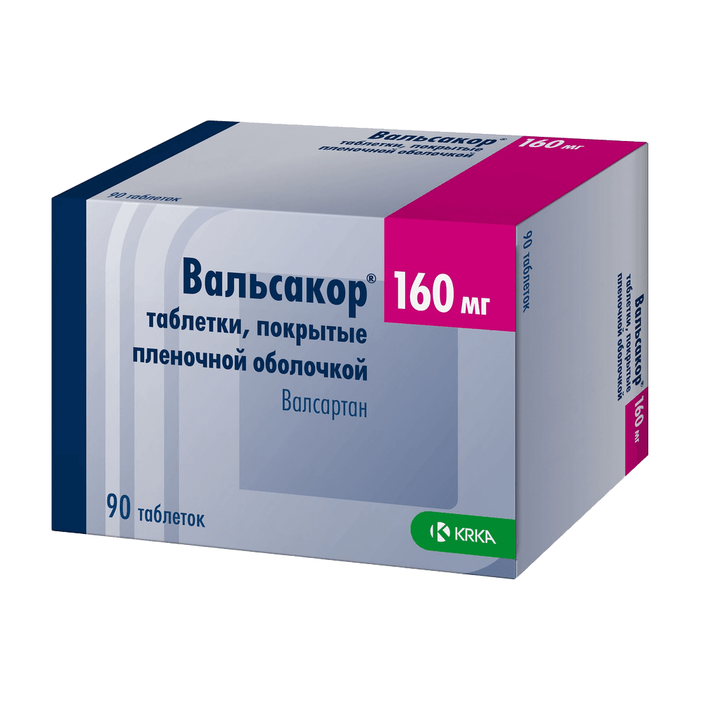 Вальсакор, 160 мг, таб. №90
