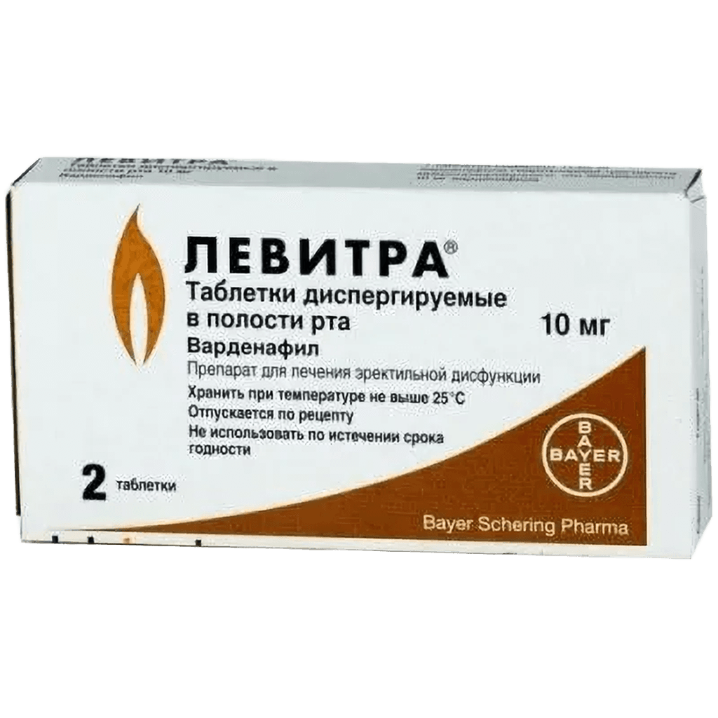 Левитра, 10 мг, таб. №1