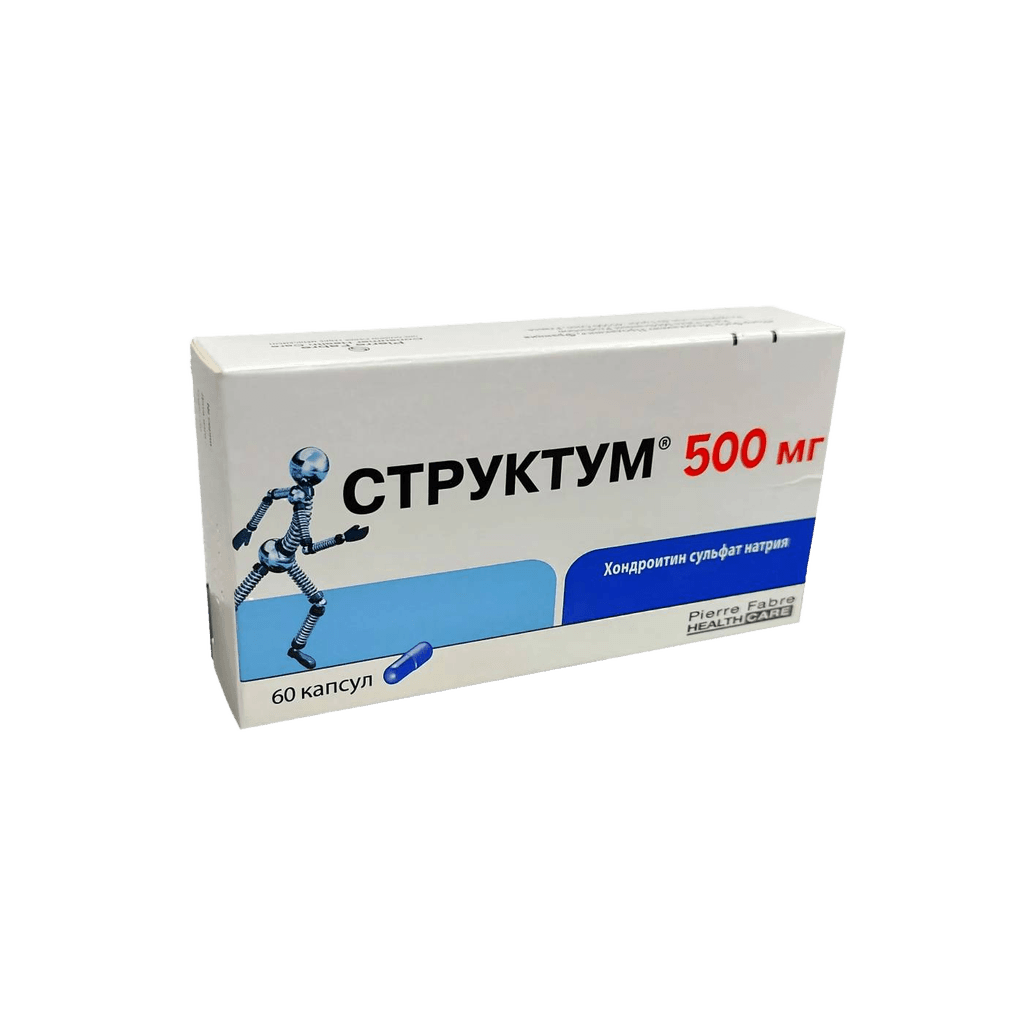 Структум, 500 мг, капс. №60