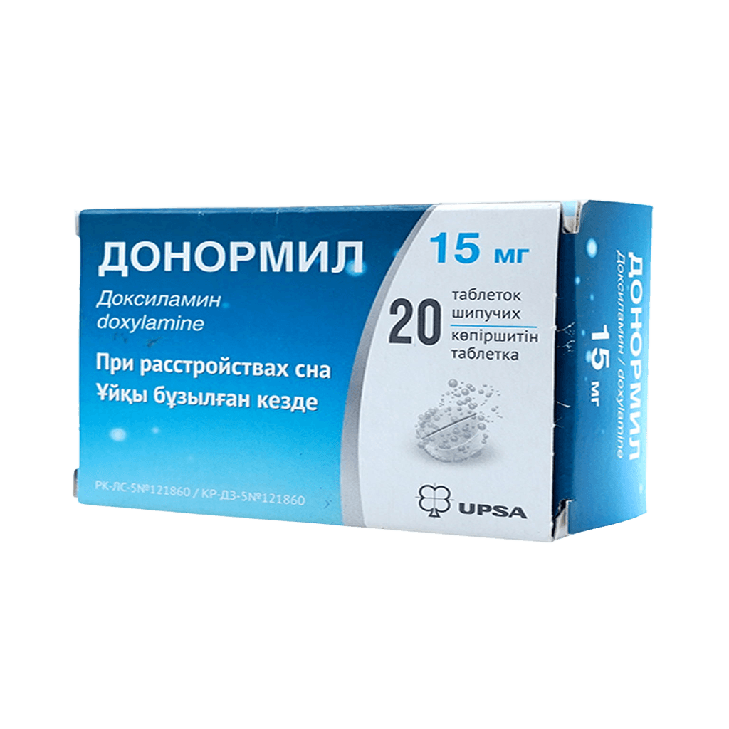 Донормил, 15 мг, таб. №20