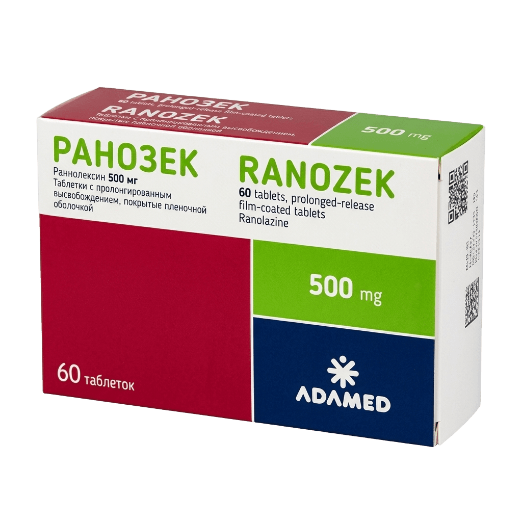 Ранозек, 500 мг, таб. №60