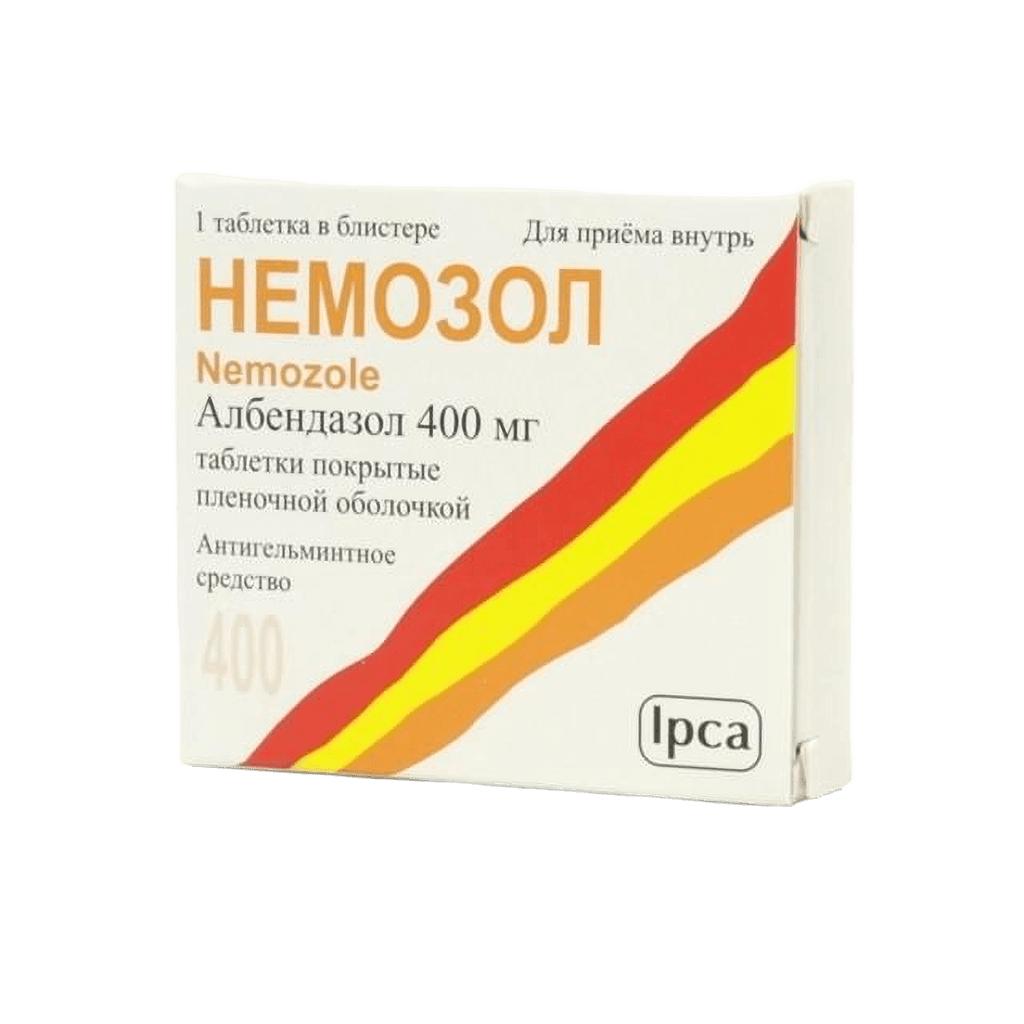 Немозол, 400 мг, таб. №1
