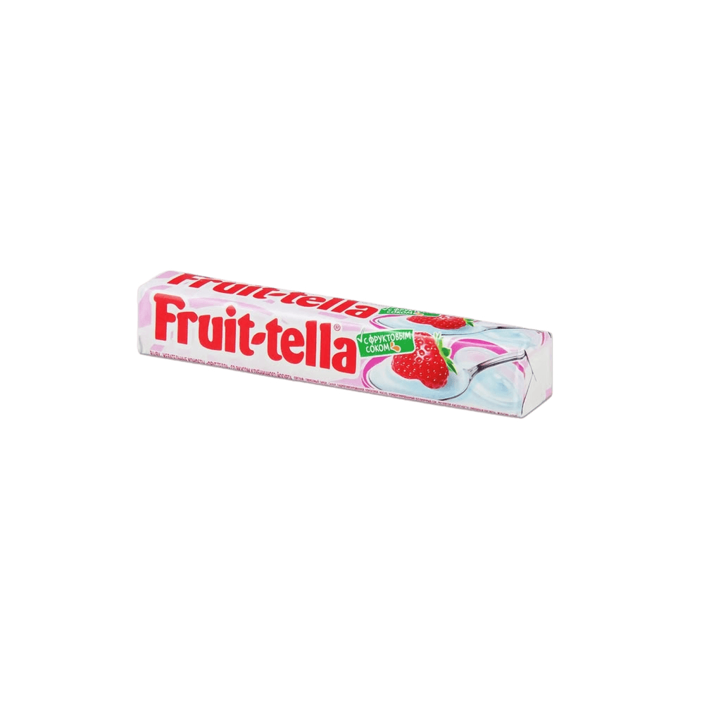 Конфеты Fruit-tella, 41 г (клубничный йогурт)