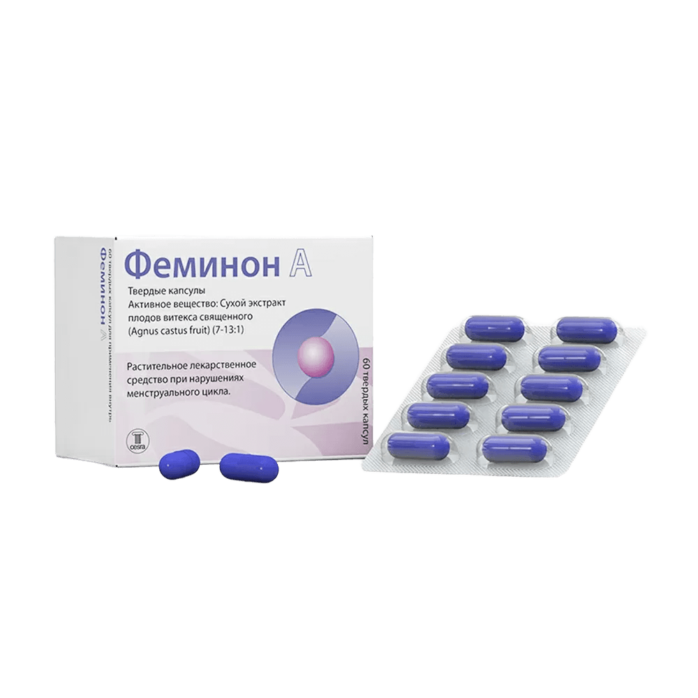 Феминон А, 4 мг, капс. №60
