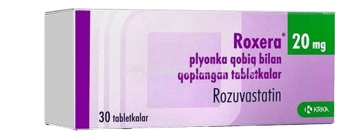 Роксера, 20 мг, таб. №30