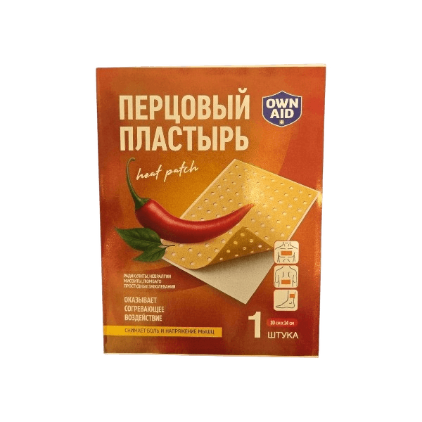 Перцовый Пластырь Own Aid, 10 х 14 см