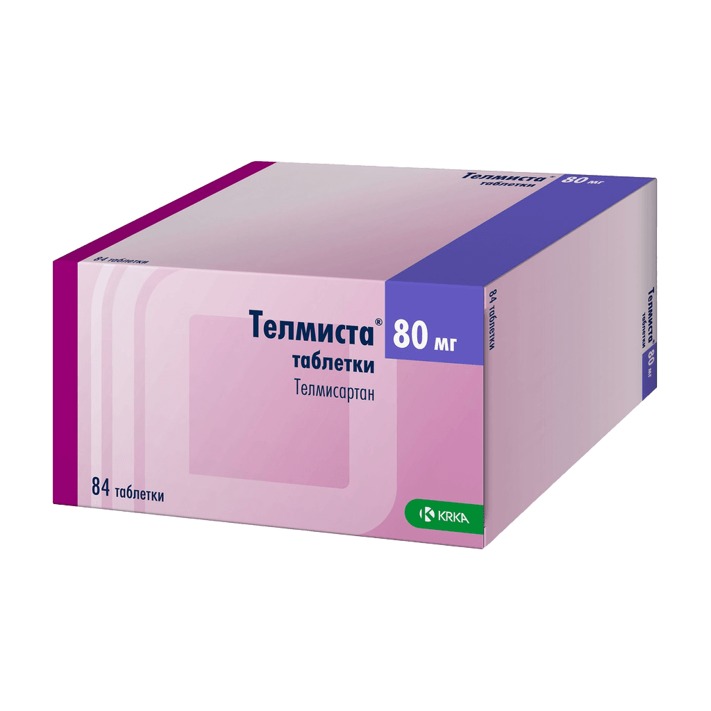Телмиста, 80 мг, таб. №60