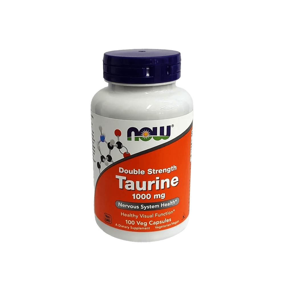 Таурин (NOW Taurine), 1000 мг, капс. №100