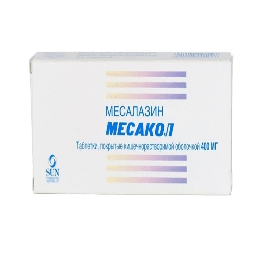 Месакол, 400 мг, таб. №10