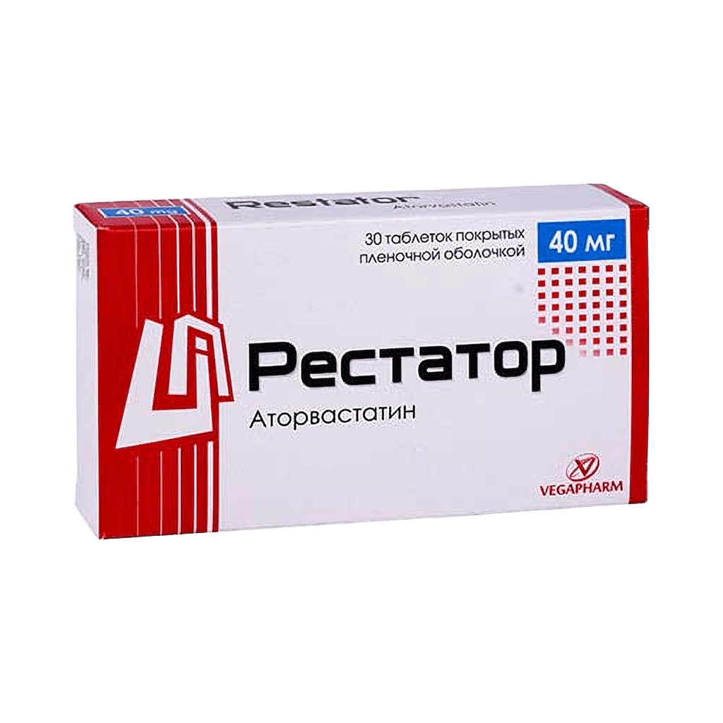Рестатор, 40 мг, таб. №30