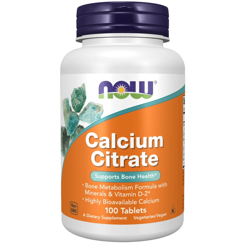 Кальция Цитрат (NOW Calcium Citrate), таб. №100