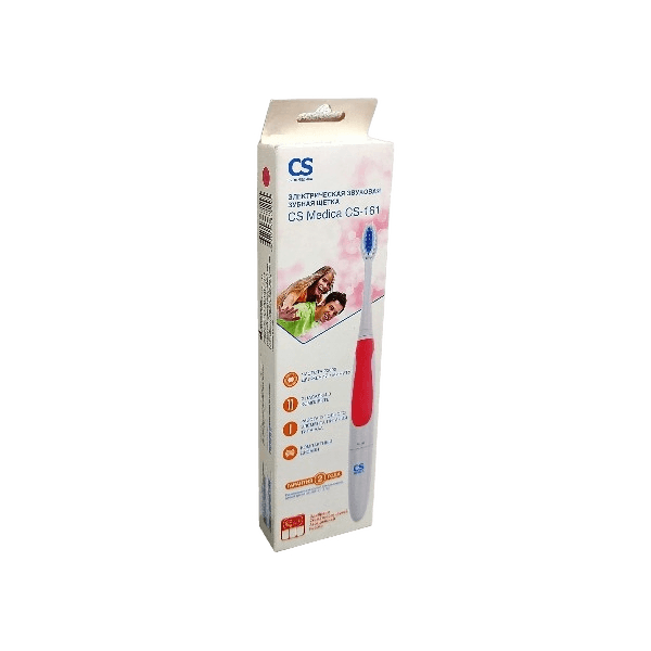 Зубная щетка электрическая звуковая, CS Medica CS-161 (розовый)