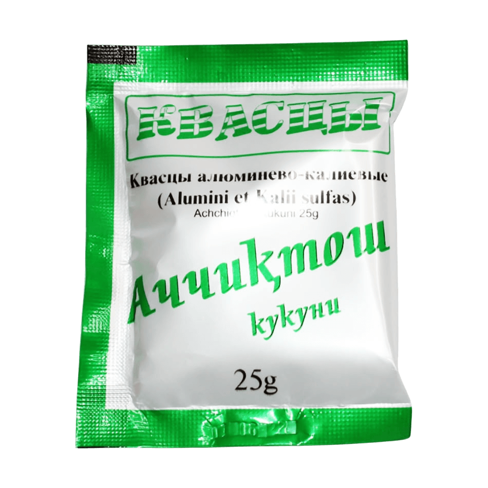 Квасцы Алюмокалиевые, 25 г