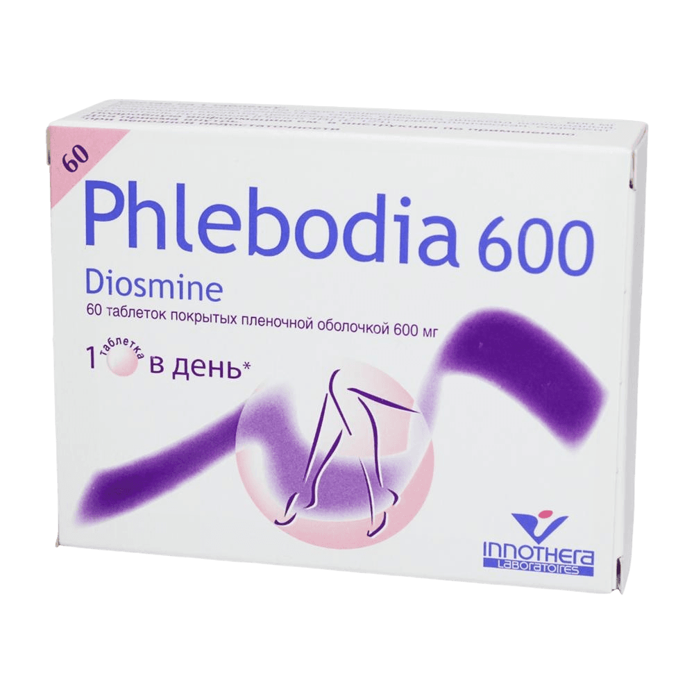 Флебодиа, 600 мг, таб. №60