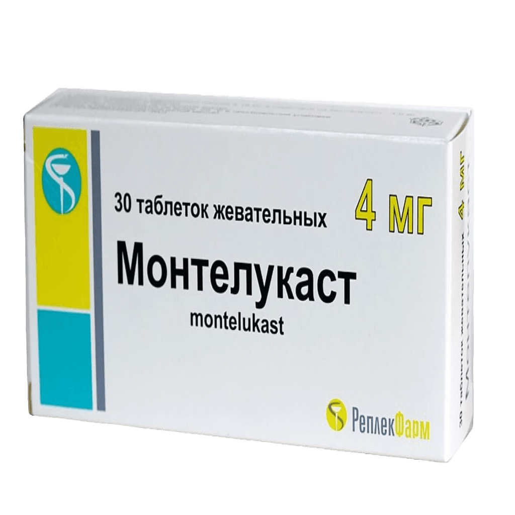 Монтелукаст, 4 мг, таб. №30
