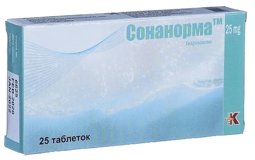 Сонанорма, 25 мг, таб. №25