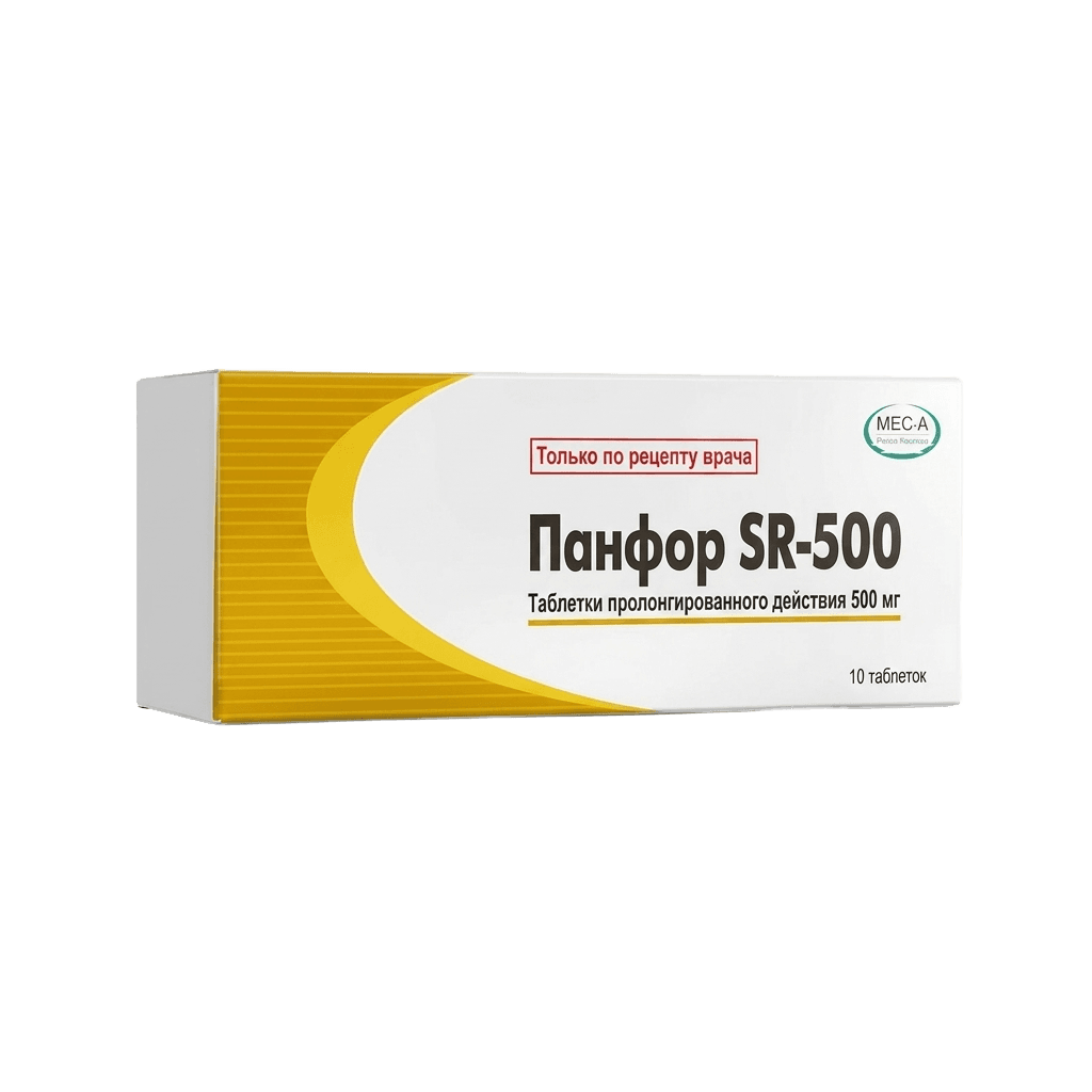 Панфор SR, 500 мг, таб. №100