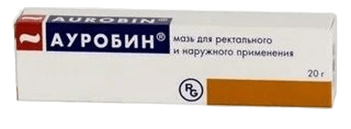 Ауробин, 20 г, мазь