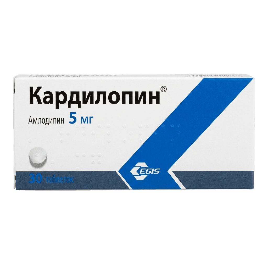 Кардилопин, 5 мг, таб. №30
