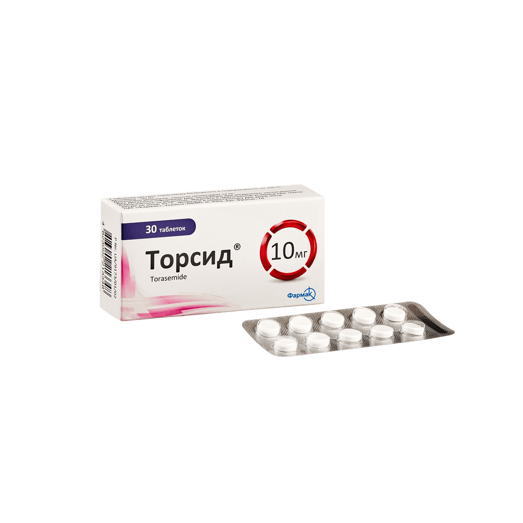 Торсид, 10 мг, таб. №30