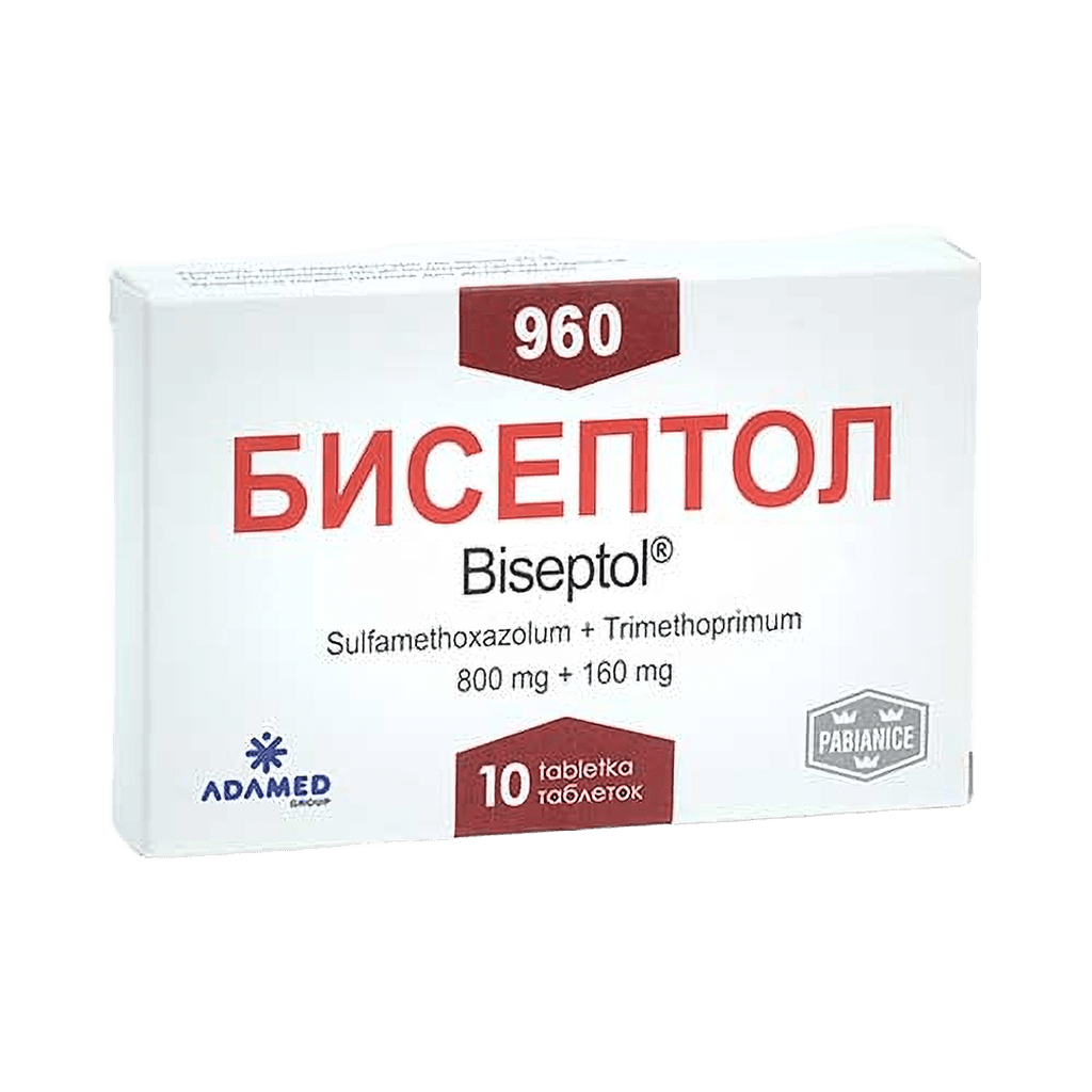 Бисептол, 960 мг, таб. №10