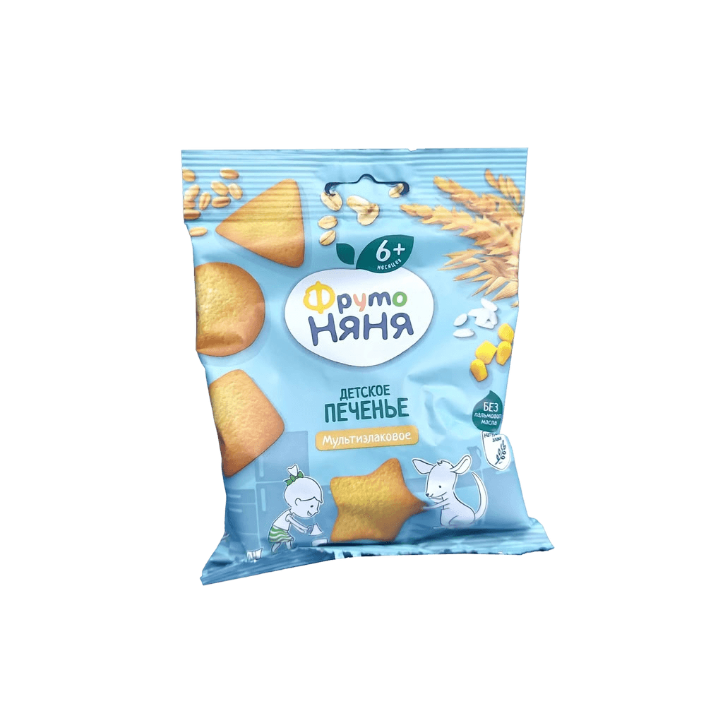 Печенье мультизлаковое ФрутоНяня, 120 г
