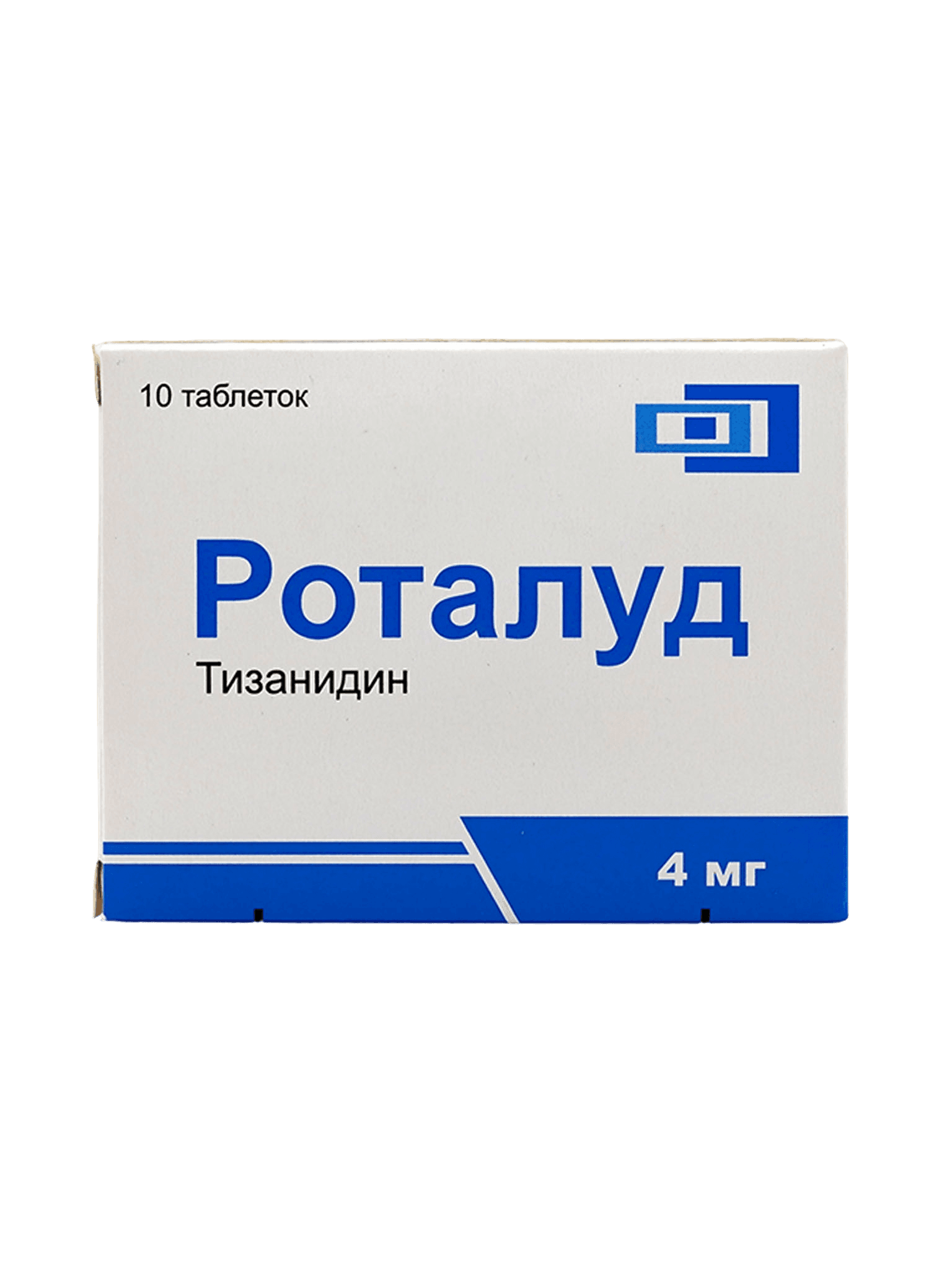 Роталуд, 4 мг, таб. №10