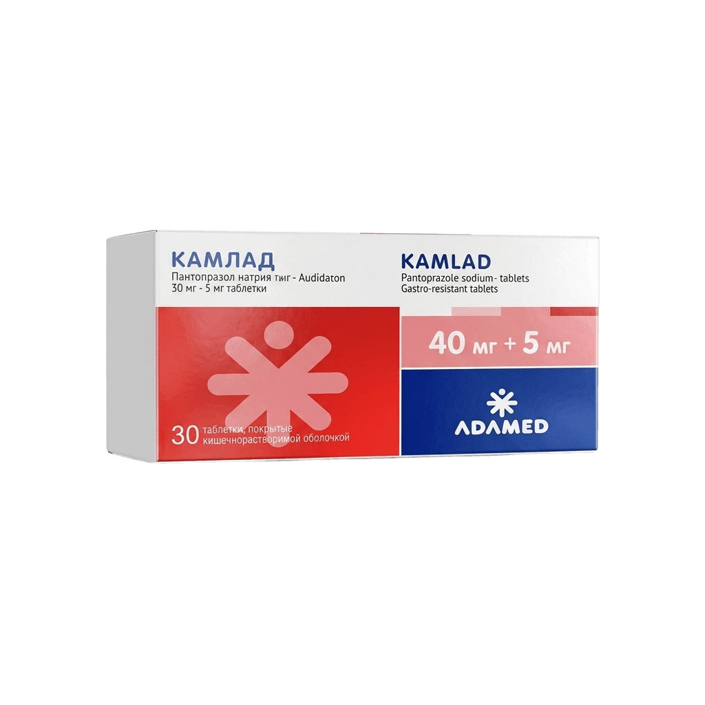 Камлад, 16 мг/5 мг, капс. №30
